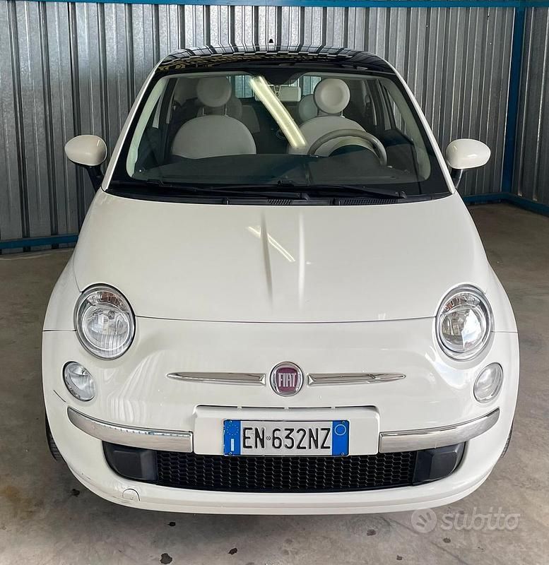 Usata Fiat 500 69 CV (50 kW) 2012 Bianco Berlina