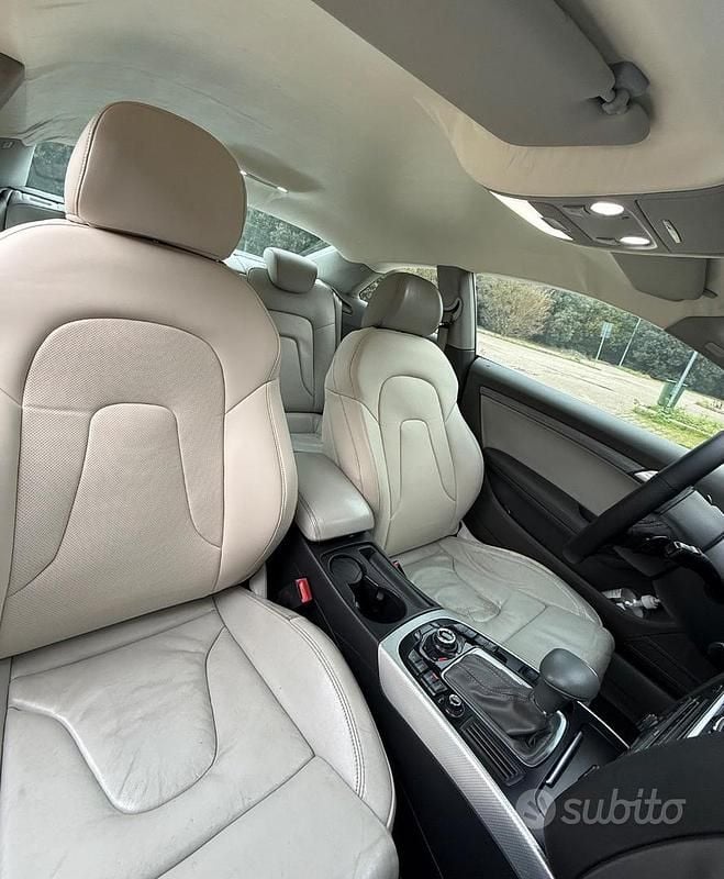 Usata Audi A5 190 CV (139 kW) 2008 Blu Coupé