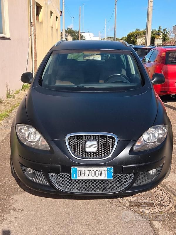 Usata Seat Altea 105 CV (77 kW) 2007 Nero Monovolume