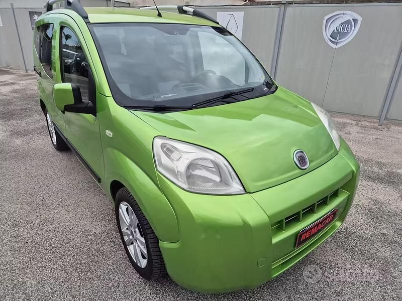 Usata Fiat Qubo Dynamic 77 CV (56 kW) 2010 Verde Monovolume