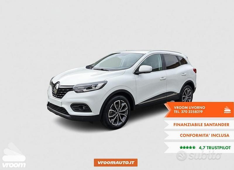 Bianco Usata 2019 Renault Kadjar SUV | 15.000 € (Buon prezzo) - Immagine 1/4