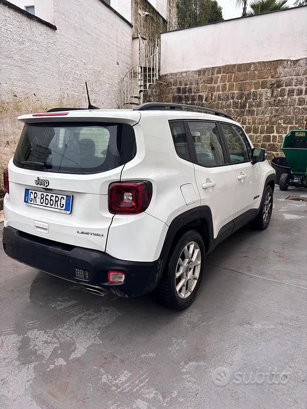 Usata Jeep Renegade 150 CV (110 kW) 2019 Bianco SUV