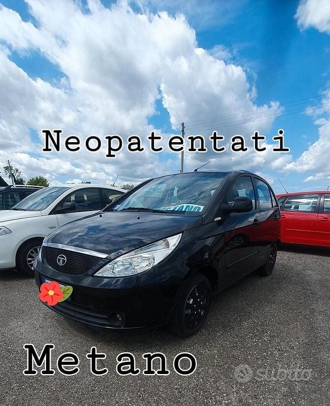 Usata Tata Indica 75 CV (55 kW) 2011 Nero Utilitaria