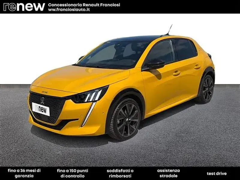 Usata Peugeot 208 GT 102 CV (75 kW) 2022 Giallo Utilitaria