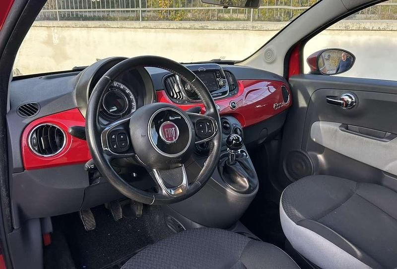 Usata Fiat 500 Lounge 69 CV (50 kW) 2018 Rosso Utilitaria