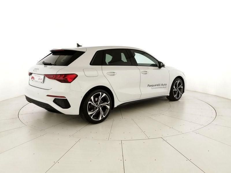 Usata Audi A3 S-Line 150 CV (110 kW) 2023 Bianco Berlina