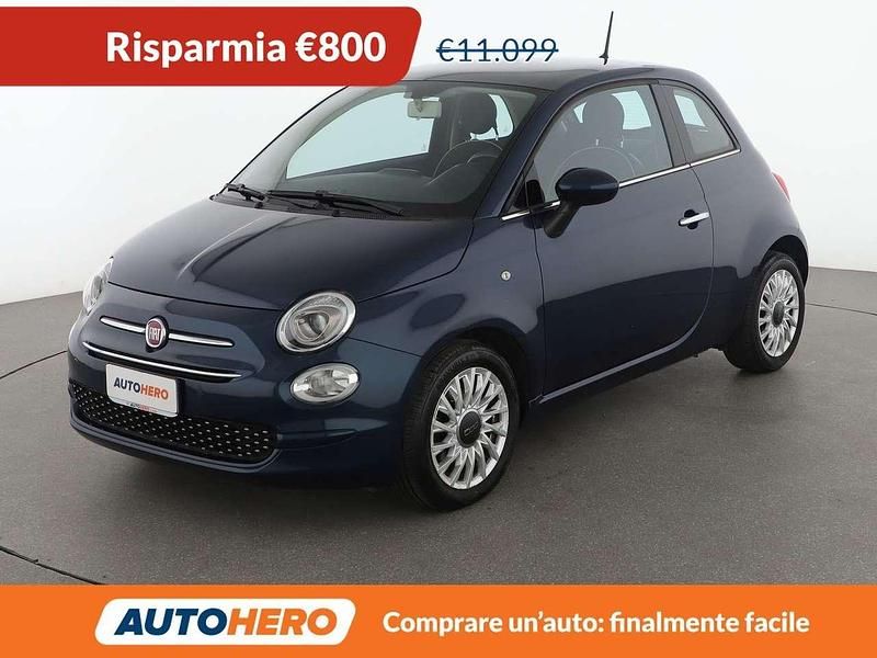 Usata Fiat 500 Lounge 70 CV (51 kW) 2019 Blu Utilitaria