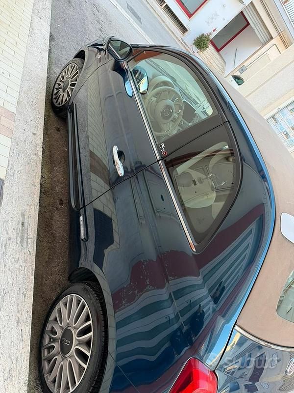 Usata Fiat 500 2017 Blu Cabrio