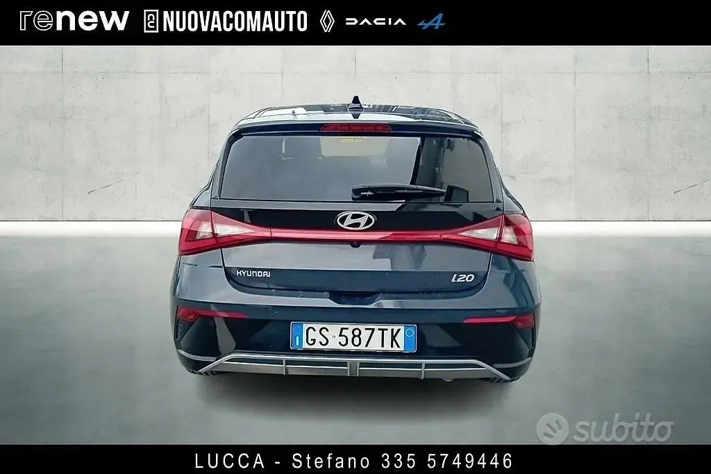 Usata Hyundai i20 Prime 101 CV (74 kW) 2024 Grigio Utilitaria