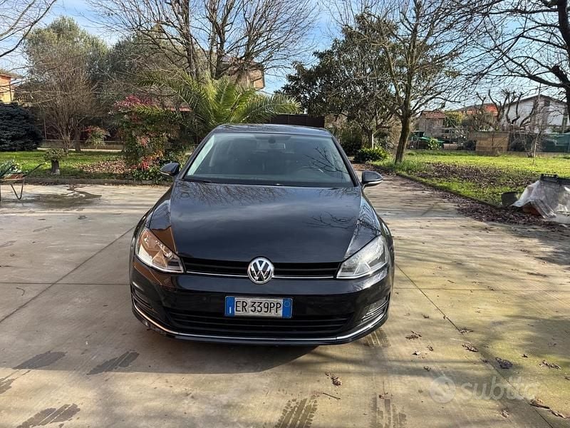Usata VW Golf VII 110 CV (80 kW) 2013 Nero Berlina