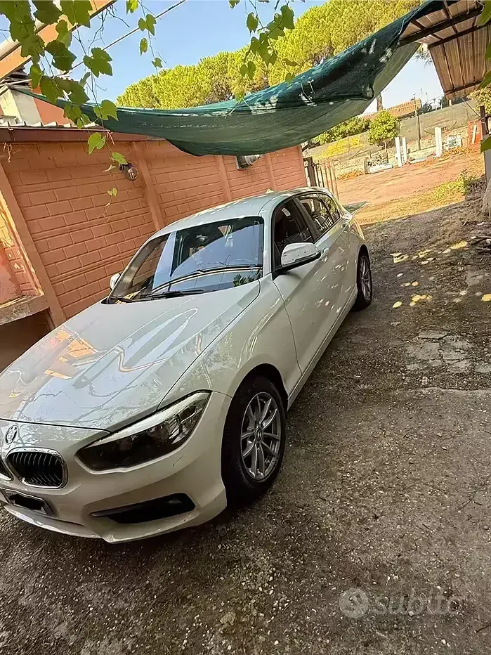 Usata BMW 118 Advantage 150 CV (110 kW) 2019 Bianco Utilitaria
