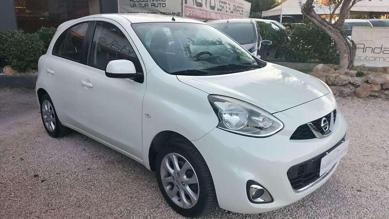 Usata Nissan Micra Acenta 80 CV (58 kW) 2015 Bianco Berlina