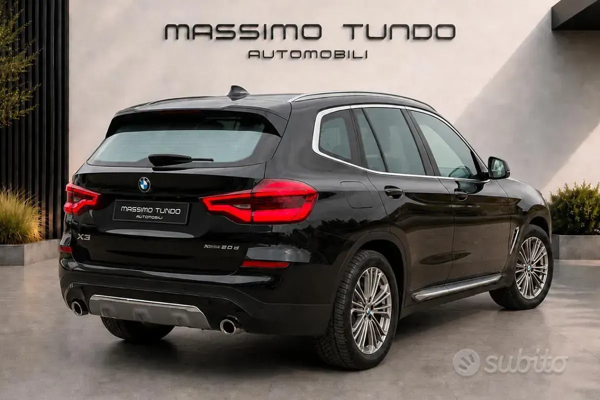 Usata BMW X3 Luxury Line 190 CV (139 kW) 2020 Nero SUV