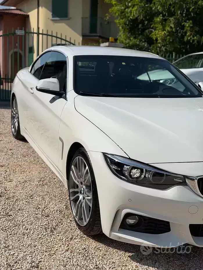 Usata BMW 420 M Sport 190 CV (139 kW) 2018 Bianco Cabrio