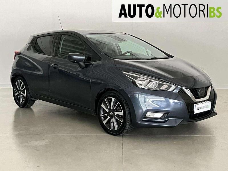 Usata Nissan Micra N-Connecta 90 CV (66 kW) 2018 Grigio Utilitaria