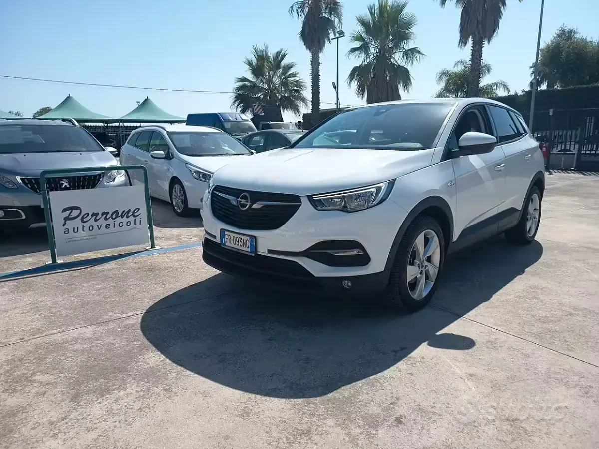 Usata Opel Grandland X 120 CV (88 kW) 2018 Bianco SUV