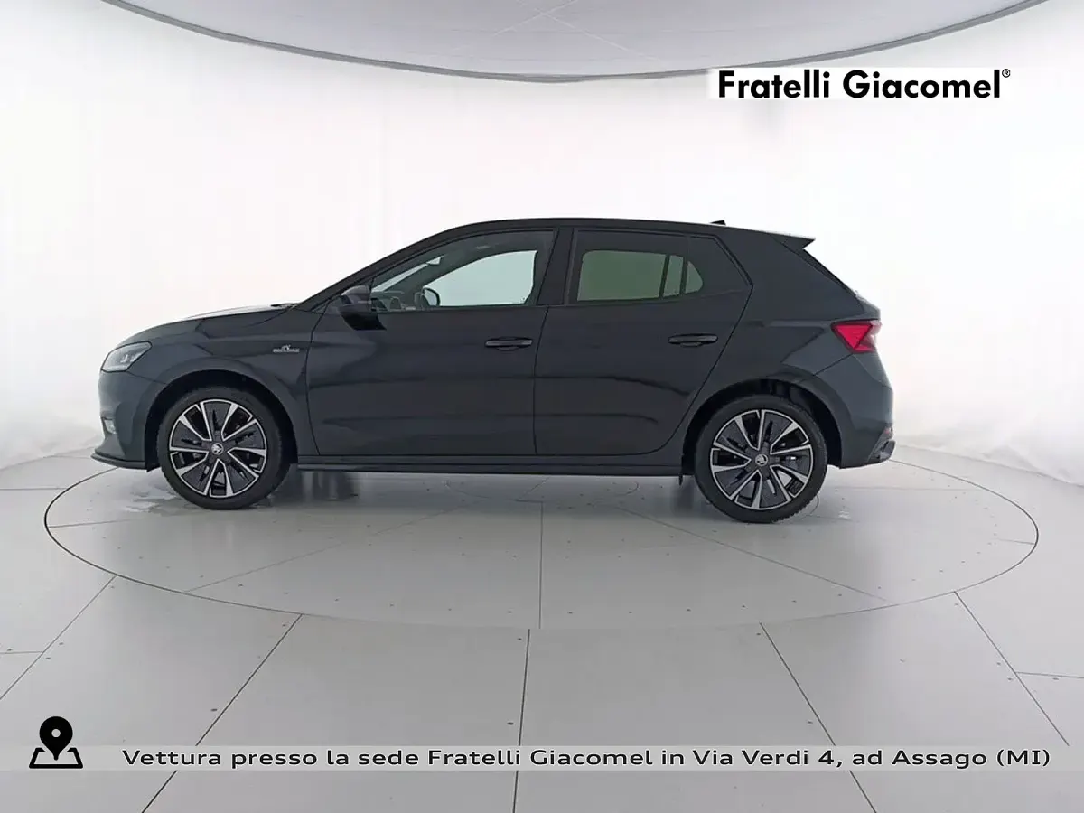 Usata Skoda Fabia Monte Carlo 80 CV (58 kW) 2023 Nero tulipano perlato Utilitaria
