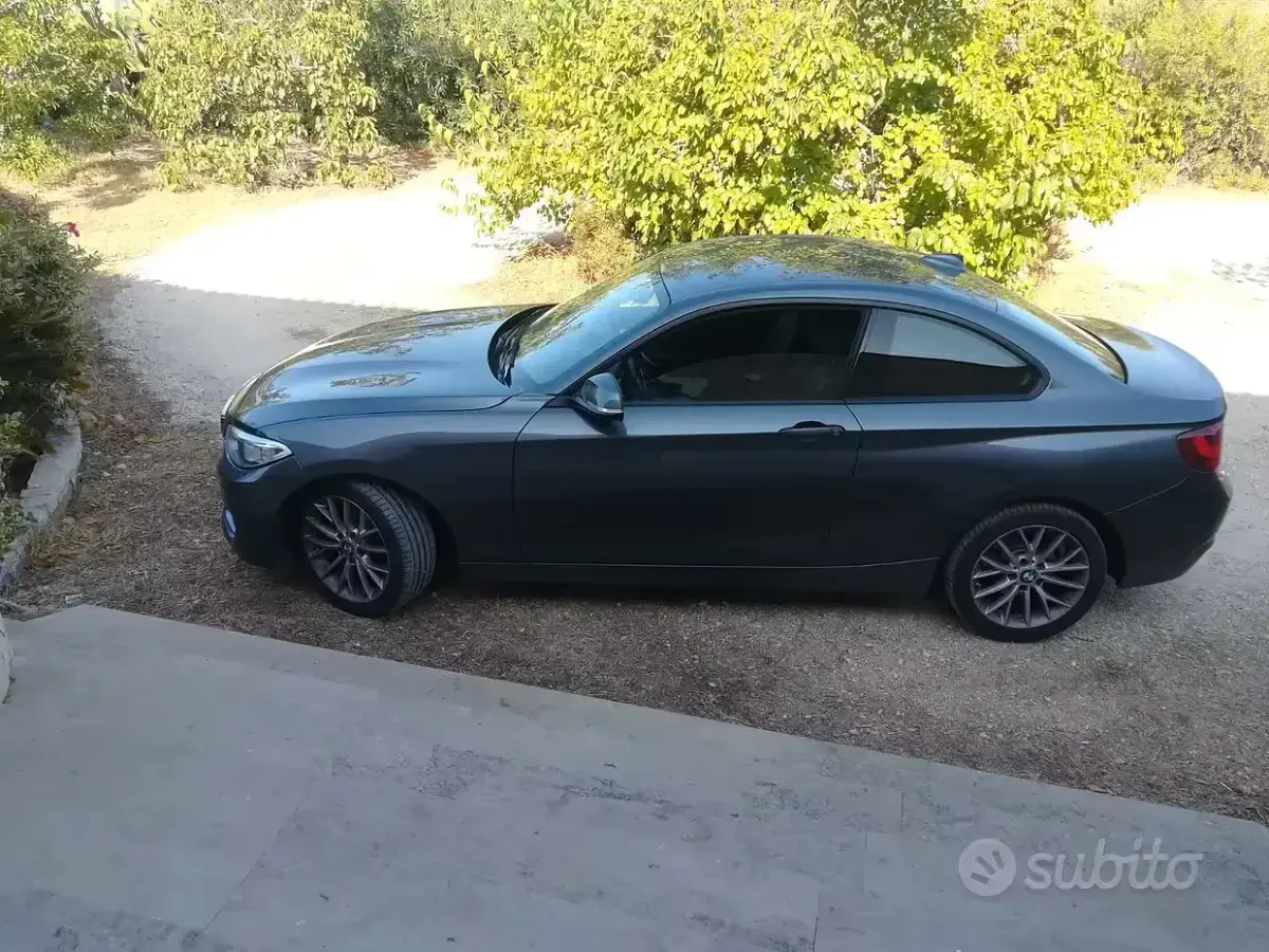 Usata BMW 218 150 CV (110 kW) 2018 Grigio Coupé