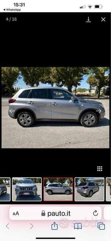 Usata Suzuki Vitara Cool 111 CV (81 kW) 2020 Grigio SUV