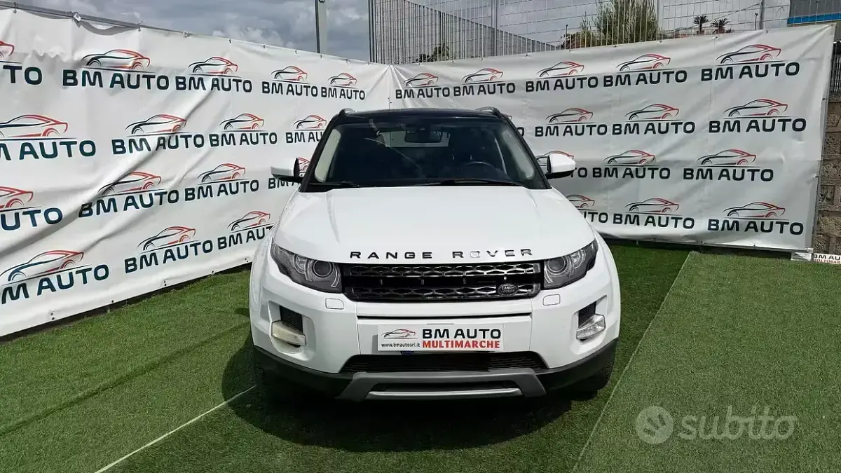 Usata Land Rover Range Rover evoque Prestige 190 CV (139 kW) 2015 Bianco Coupé