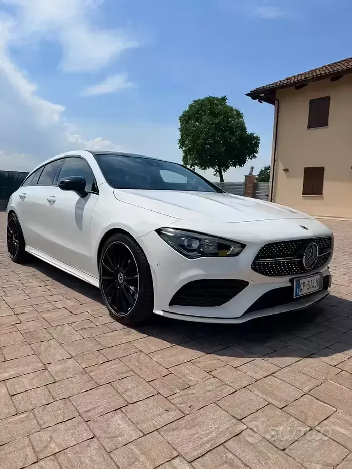 Usata Mercedes CLA200 150 CV (110 kW) 2023 Bianco Coupé
