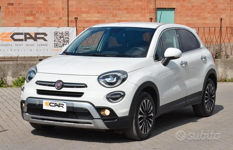 Usata Fiat 500X Cross 120 CV (88 kW) 2018 Bianco SUV