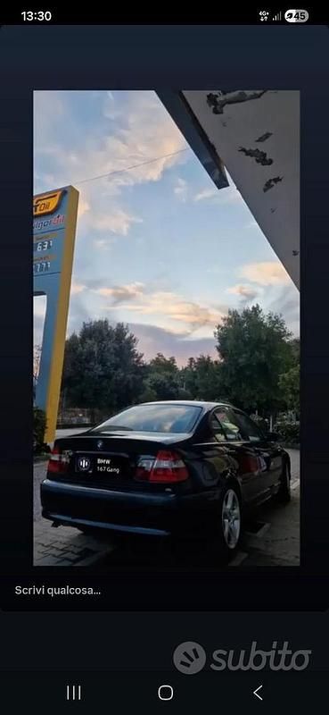 Brugt BMW 320 150 HK (110 kW) 2003 Sort Sedan