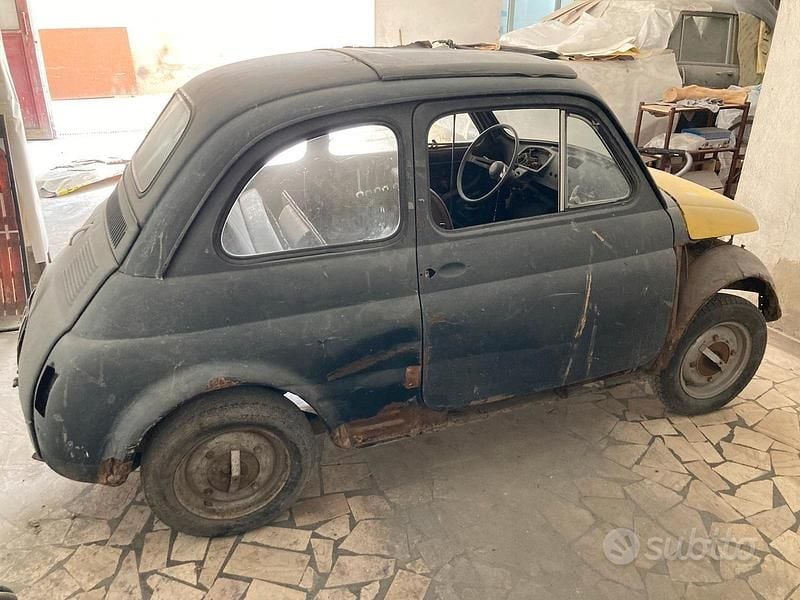 Usata Fiat 500 1970 Blu Utilitaria