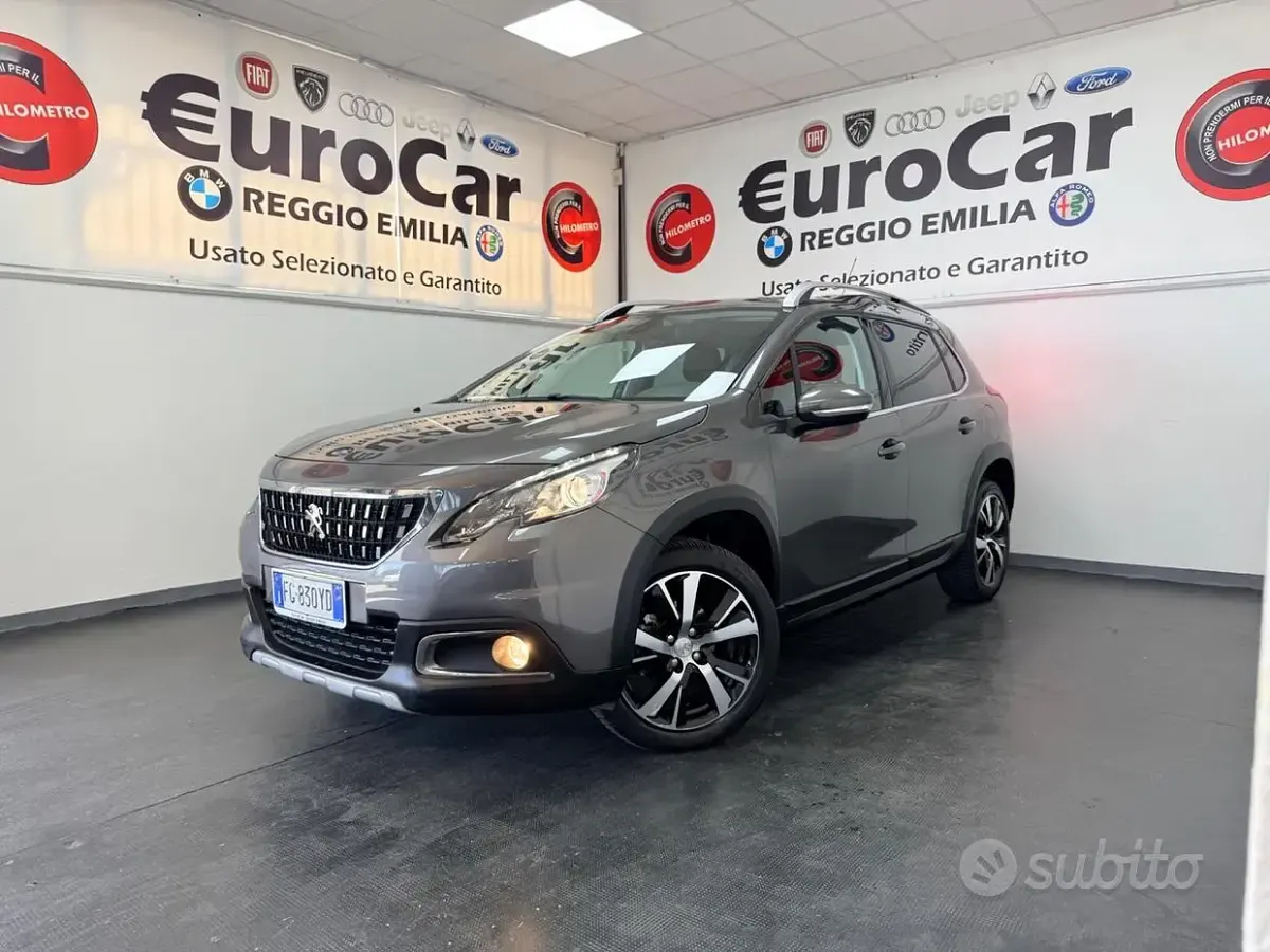 Usata Peugeot 2008 Allure 99 CV (72 kW) 2017 Grigio SUV