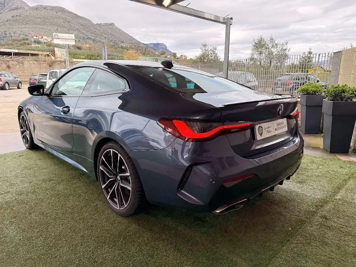 Usata BMW M440 M Sport 373 CV (274 kW) 2022 Blu Berlina