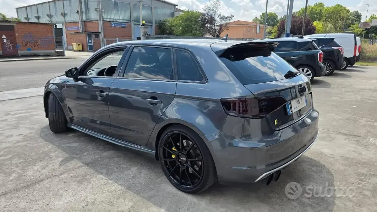 Usata Audi S3 Ambiente 300 CV (220 kW) 2016 Grigio Berlina