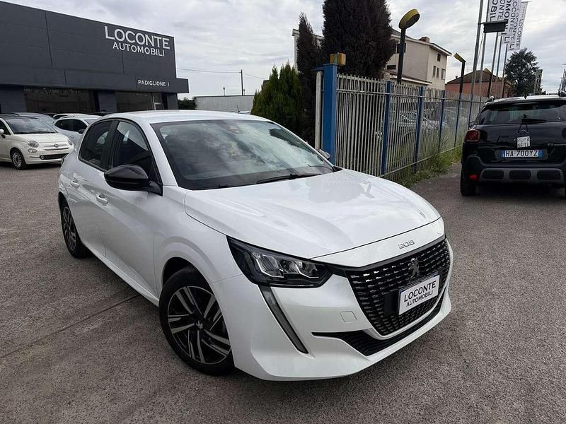 Usata Peugeot 208 Allure 75 CV (55 kW) 2023 Bianco Utilitaria