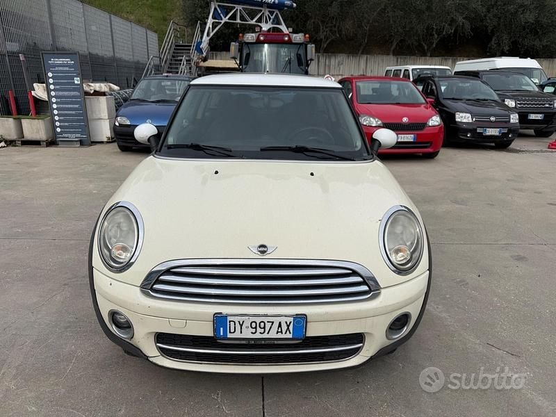 Usata Mini Cooper 2009 Blu Utilitaria