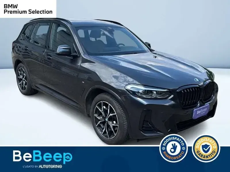 Usata BMW X3 M Sport 286 CV (210 kW) 2023 Grigio scuro metallizzato SUV