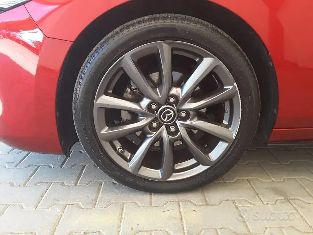 Usata Mazda 3 Exclusive 116 CV (85 kW) 2020 Soul red crystal met Berlina