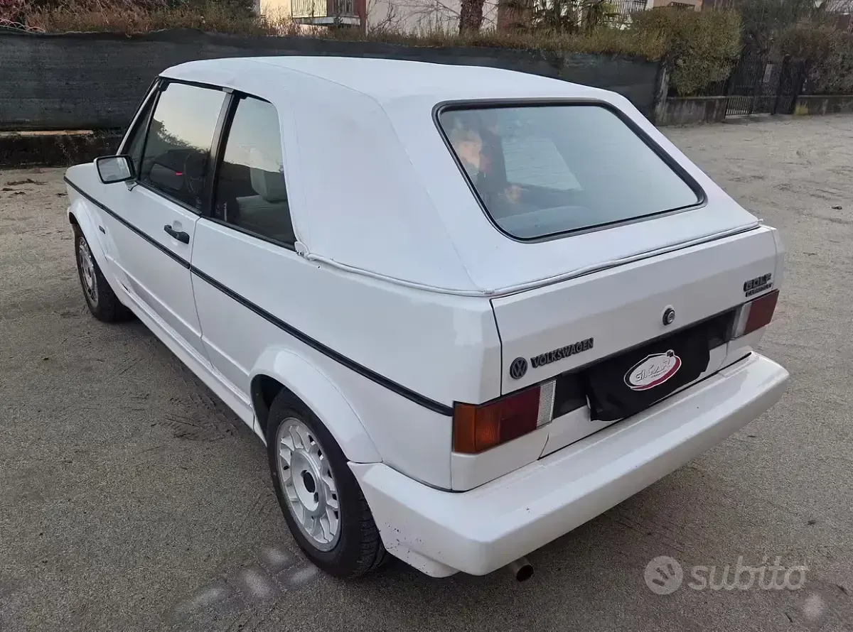 Usata VW Golf II Karmann 110 CV (80 kW) 1989 Bianco Utilitaria