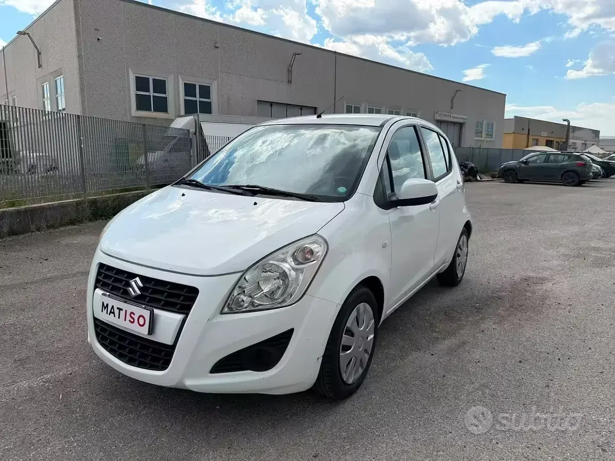 Usata Suzuki Splash GL 68 CV (50 kW) 2014 Bianco Utilitaria