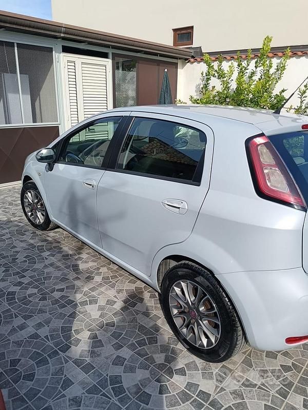 Usata Fiat Punto Easy 75 CV (55 kW) 2013 Bianco Berlina