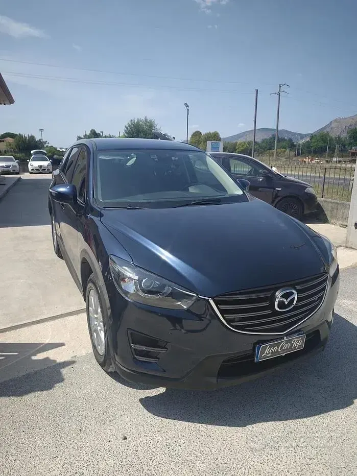 Usata Mazda CX-5 150 CV (110 kW) 2015 Blu SUV