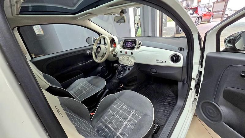 Usata Fiat 500 Lounge 95 CV (69 kW) 2016 Bianco Berlina