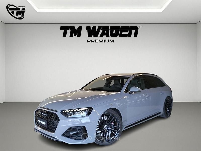 Gray Usata 2022 Audi RS4 Ambiente Station wagon | 61.900 € (Buon prezzo) - Immagine 1/4