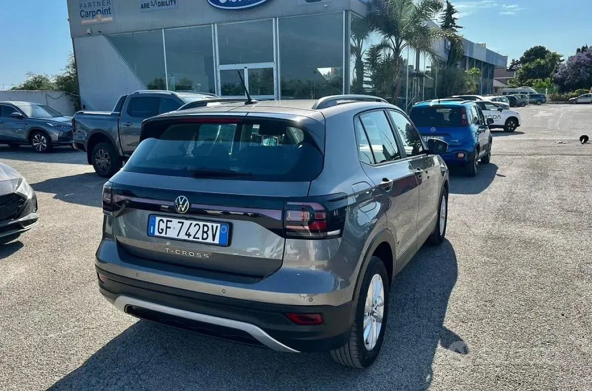 Usata VW T-Cross 95 CV (69 kW) 2021 Grigio SUV