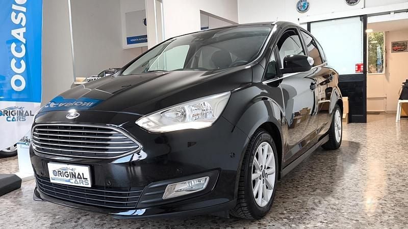 Usata Ford C-MAX Titanium 120 CV (88 kW) 2015 Nero Monovolume