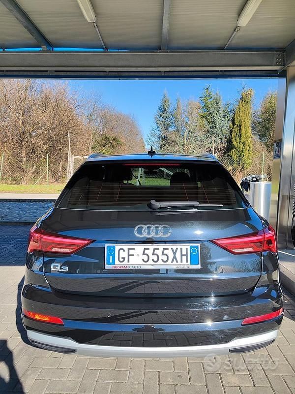 Usata Audi Q3 Advanced 150 CV (110 kW) 2021 Nero SUV