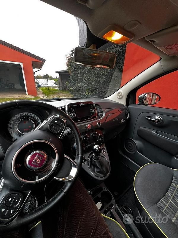 Usata Fiat 500 Lounge 2016 Grigio Utilitaria