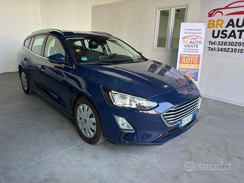Usata Ford Focus Business Edition 95 CV (69 kW) 2020 Blu Berlina