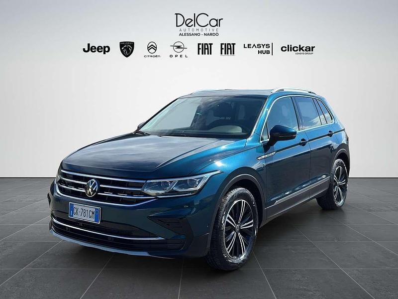 Usata VW Tiguan Elegance 150 CV (110 kW) 2022 Blu/azzurro SUV