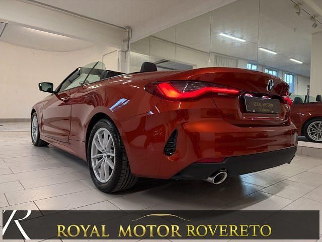 Usata BMW 420 184 CV (135 kW) 2021 Arancione Cabrio