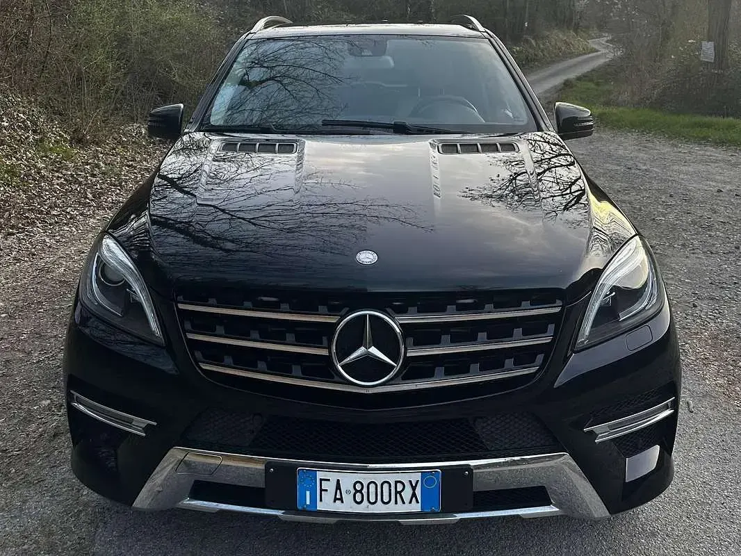 Usata Mercedes ML250 Premium 204 CV (150 kW) 2015 Nero SUV