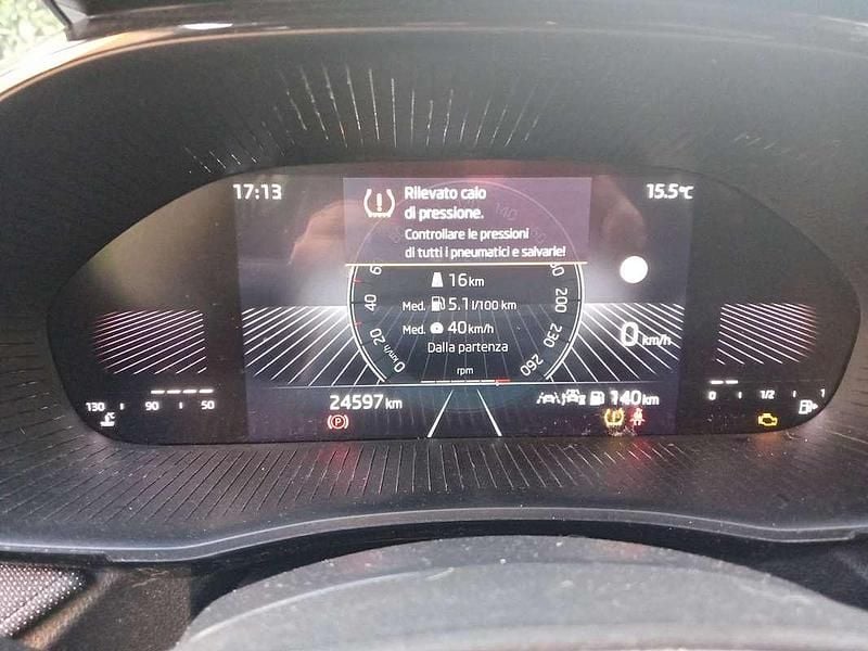 Usata Skoda Fabia Selection 80 CV (58 kW) 2024 Blu/azzurro Utilitaria